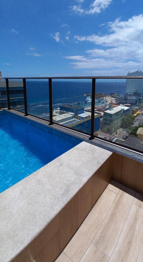 Loft Smart Farol Da Barra, Piscina Rooftop, Beira Mar No Farol Da Barra Salvador Exterior photo